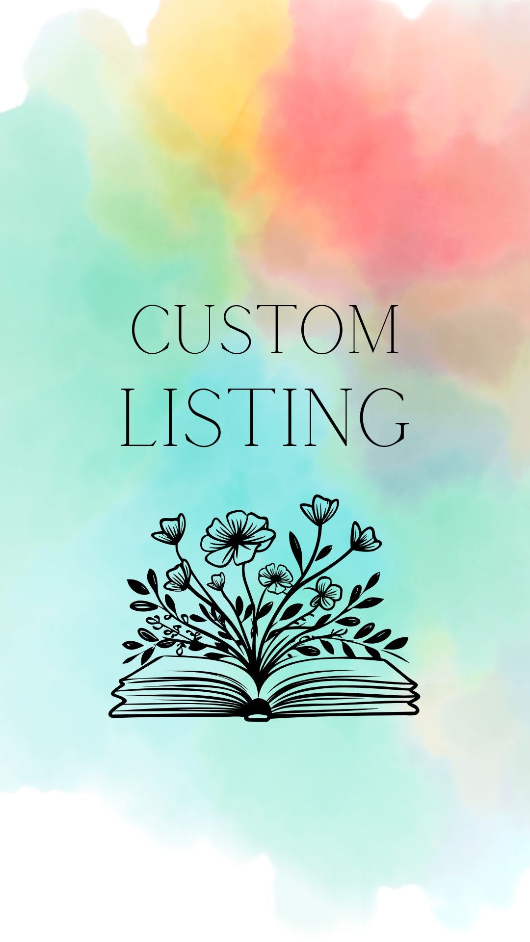 CUSTOM Listing for Christina Martsouka